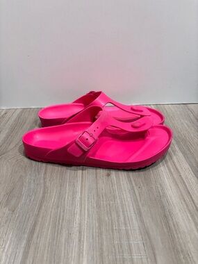 Birkenstock Gizeh EVA Flame Pink Women's Sandals 41 Women’s 10 Men’s 8